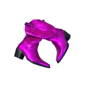 Billini Danilo Western Boot-Fuchsia Metallic